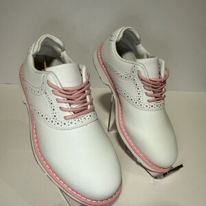 Women’s Golf Shoes Size 6 / EU 36 White Pink Thestron